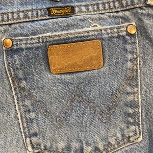 Wrangler Denim High Waister Shorts